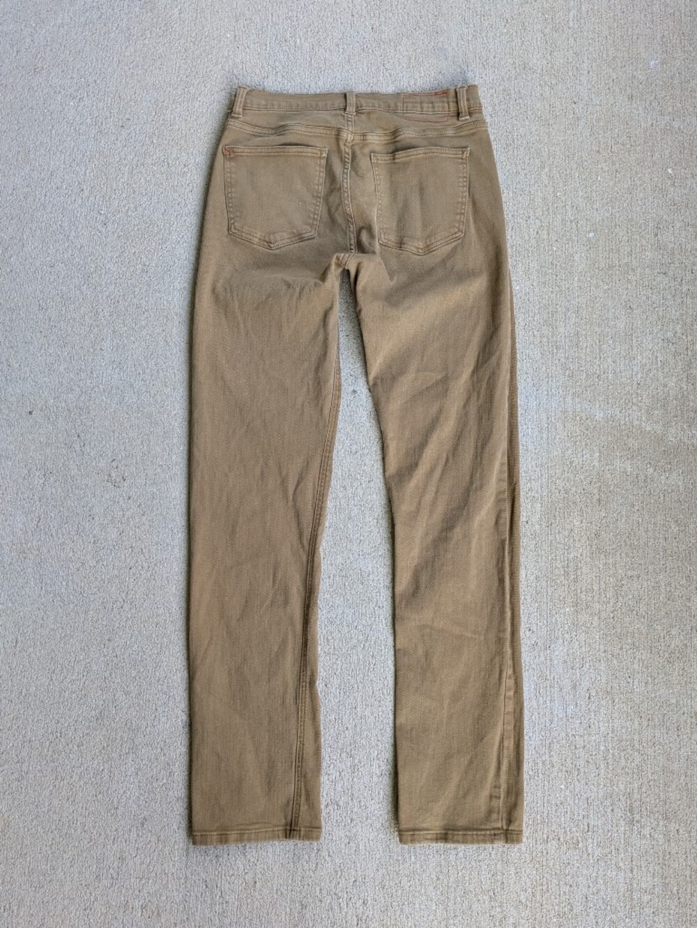 Marine Layer Slim Straight Cotton Stretch Twill Chinos - Picture 6 of 8
